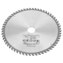 Fast And Smooth Cuts Circular Saw Blade, Multi Function Blade With Carbide Tips Precision Tensioned High Efficiency Woodworking Rotary Tool Cutting