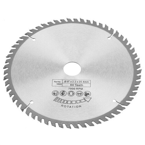 Fast And Smooth Cuts Circular Saw Blade, Multi Function Blade With Carbide Tips Precision Tensioned High Efficiency Woodworking Rotary Tool Cutting