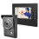 Wired Video Intercom System For Home Security, IR Night Vision 7 Inch LCD Display HD Camera With Adjustable Brightness And Waterproof Wall Mounted 2