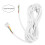 Flexible Copper Cable For Video Door Phone Intercom System, Stable Performance Anti-Jamming Function Dustproof Soft Wire With Preconnected Connectors 2