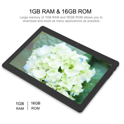 Android Tablet Υψηλής Απόδοσης Γρήγορη Λανσάρισμα Εφαρμογών, Οθόνη Αφής HD 10 ιντσών, 1