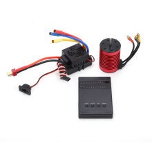 ESC inteligente sin escobillas para vehículos RC, combo de motor sin sensores, resistente al agua, disipación de calor de alta calidad, linealidad