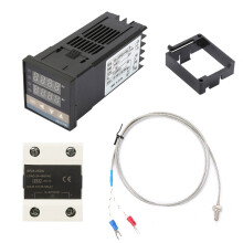 Digitaler PID-Temperaturregler mit Thermostat, K-Thermoelement, SSR-Relais, hochpräzise, energiesparende industrielle Temperaturregelung,
