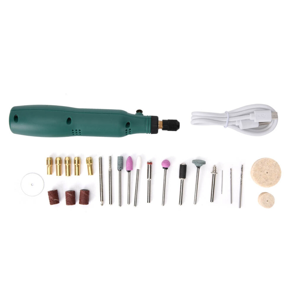 Cordless Rotary Tool For Woodworking And Carving, Rechargeable Rotary Tool With Adjustable Rotating Frequency, Mini Grinder For Sanding Polishing 9482726468424