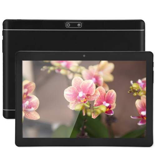 Smooth Games On Android Tablet, Fast App Launches IPS Display 10 Inch HD Touch Screen Dual Camera WiFi6 Long Battery Life Quad Core Processor Octa 2