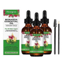 Monarda Essential Oil - Hair Oil, Skin Care Oil, Eyelash Oil - Moisturising, Hair Growth & Anti-Aging