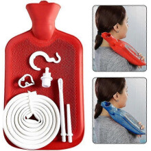 6Pcs Enema Bag Kit Rubber Enema Cleaner Includes 2L Hot Water Bottle 4.9ft Hose Controlled Water Flow Valve 2 Syringe Pipe Hook Water Coffee Enema Kit