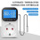 Digital Temperature Controller Socket Outlet Thermostat EU Plug 2