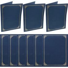 10pcs Certificate Cover Decorative Certificate Holder Certificate Protection Cover Certificate Protector