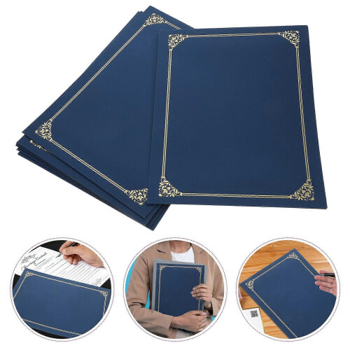 10pcs Certificate Cover Decorative Certificate Holder Certificate Protection Cover Certificate Protector 2