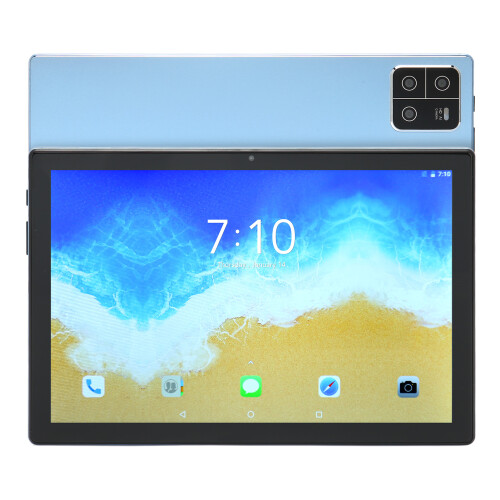 Tablette Android avec processeur octocœur, mémoire extensible, écran tactile IPS haute résolution, autonomie longue durée. 1