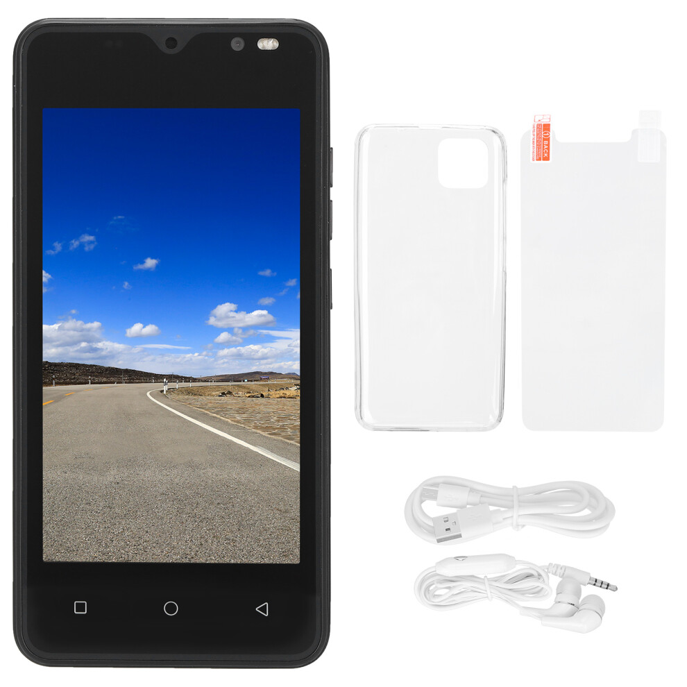 Unlocked Smartphone Android Face Recognition Unlocking Hd Screen Dual Sim Dual Standby With High Performance Processor Up To 128Gb Storage Black 9176269756093