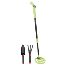 Rilevatore di metalli pinpointor per monete, verde, frequenza 3KHz, alimentato con batteria 1x9V