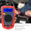 Digital Multimeter For Precision Testing, DC AC Voltmeter With Ohm Volt Amp Meter Capability, Measures Voltage Resistance And Continuity For 6