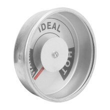 Hochtemperatur-Ofenthermometer, Edelstahlgehäuse (Alternative mit Aluminiumlegierungskörper), verbesserte Haltbarkeit beim Backen und