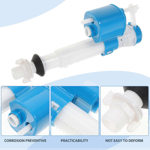 1 Set Toilet Flusher Replacement Kit Toilet Flush Valve Dual Flush Kit 2