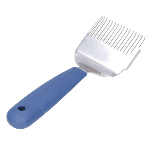 Stainless Steel Beekeeping Uncapping Fork with Plastic Handle for Efficient Honey Extraction Ref: 1848