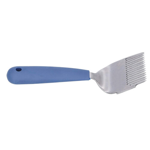 Stainless Steel Beekeeping Uncapping Fork with Plastic Handle for Efficient Honey Extraction Ref: 1848 2