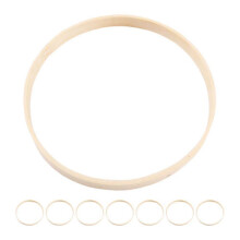 8Pcs Wreath Bamboo Hoops Macrame Hoops Dream Catcher Bamboo Rings Dreamcatcher Crafts Frames