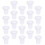 60pcs Garden Mesh Net Pots Hydroponic Baskets Nursery Root Fixing Holder 2