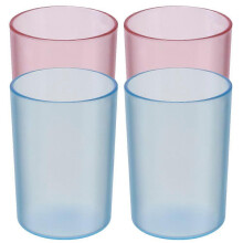 4pcs Water Tumbler Cup Toothbrush Cup Toothbrushes Cup Household Bathroom Mouthwash Cup