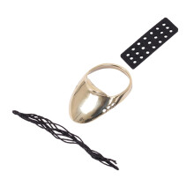 Brass Archery Thumb Ring for Traditional Bow Shooting, Comfortable Grip and Injury Prevention