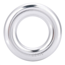Abseilring aus hochfester Aluminiumlegierung 7075, Mehrzweck-Rettungsverbindungspunkt in Luftfahrtqualität für Felsklettern und Baumpflege,