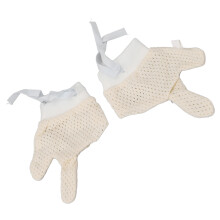Baby-Handschuhe aus Netzmaterial mit Kordelzug, kratzfrei, Unisex, Größe L
