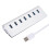Διανομέας USB 3.0 πολλαπλών θυρών με αναγνώστη καρτών που υποστηρίζει μεταφορά 1