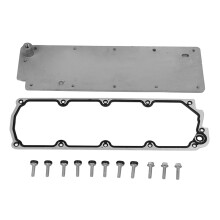 Premium Quality Billet Aluminum Low Profile Valley Pan Cover Plate Engine Fitment Compatible with LSX Dress Up Your Engine OEM Fit Direct Replacement