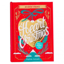 (red) A Heart for Christmas Advent Romance, Christmas Love Story Advent, Romance Advent Book, Open a Chapter a Day