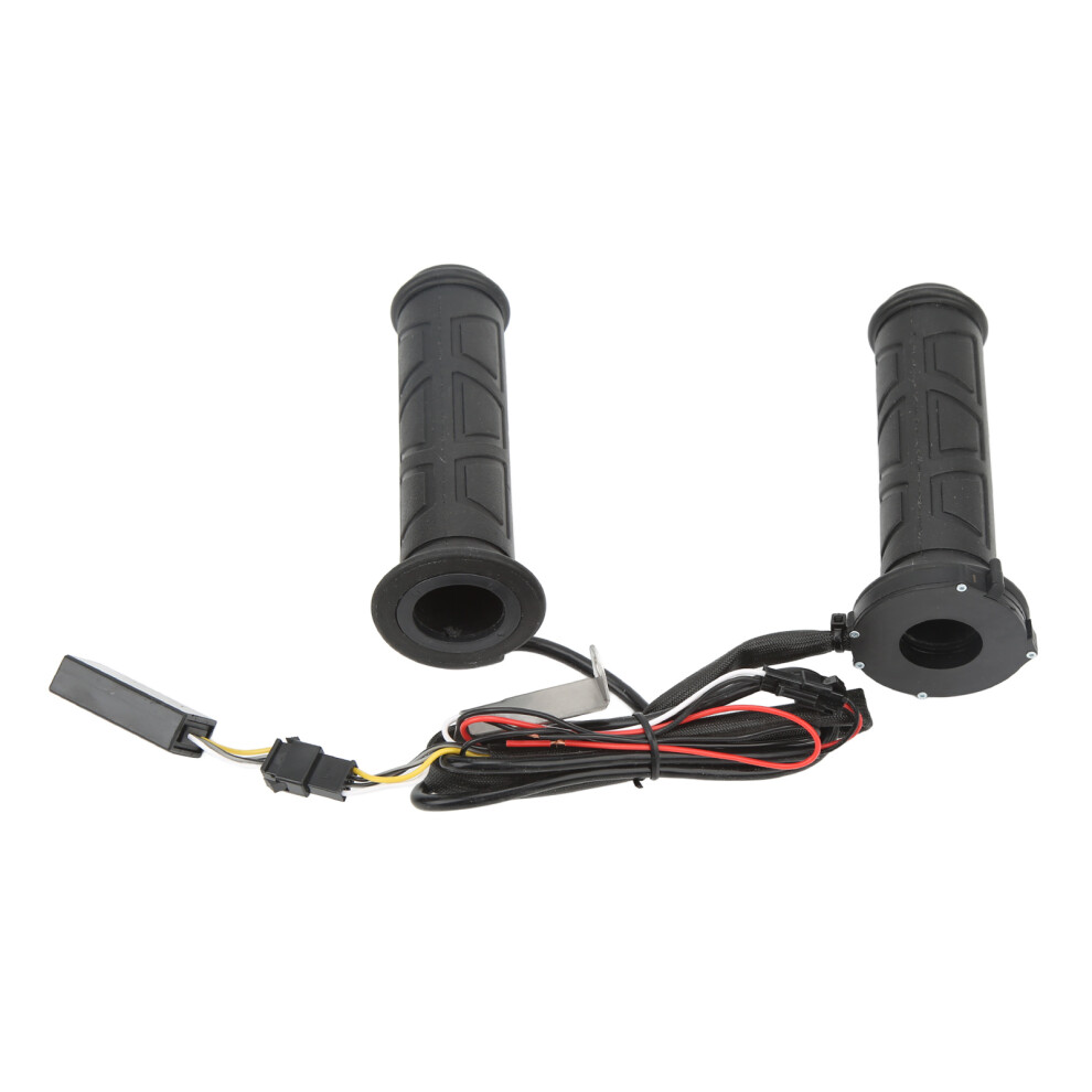 12V Dc Heated Motorcycle Hand Grips For Atv & Bike 15Â35W 22Mm Handlebar 7641381010863