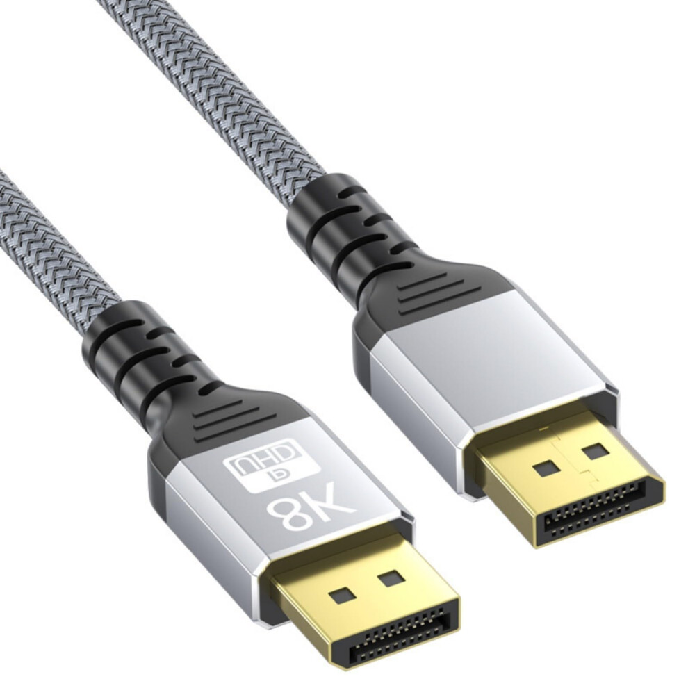Displayport 1.4 Cable 8K60hz 4K120hz 144Hz 165Hz 32.4Gbps Speed Gaming Video Cord 9365369734562