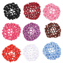 27St Praktische Rhinestone Hair Snood Duurzaam Assorti Kleuren