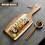 GEEZY GEEZY Wooden Cutting Board with Handle Acacia Chopping Serving Paddle Kitchen Cheese 5