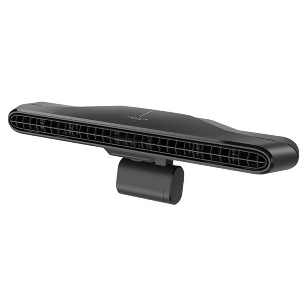 Usb Clip On Fan For Monitor With 360 Adjustable Quiet Cooling Usb Powered Black 9099447470867