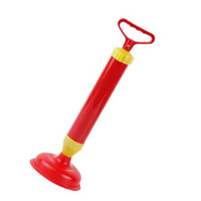 2Pcs Heavy Duty Toilet Plunger and Rubber Drain Unblocker for Bathroom Kitchen Sewer Cleaning