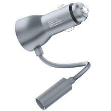 Autoladeradapterkabel 12V-24V Naar 30V 2A 60W Waterdichte Sigarettenaansteker voor Starlink