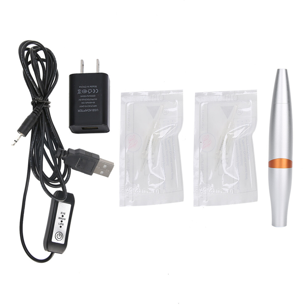 Professional Tattoo Device, Pure Metal Shell Electric Design With High-Frequency Needle Output, Stable Rotation For Permanent Eyebrow Makeup, Tattoo