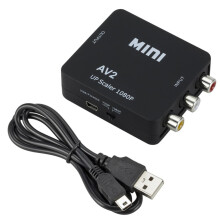 Vintage Video Game Connector, Plug and Play RCA to HDMI Converter Ensuring Great Precision and Colors for Your Retro Gaming Experience