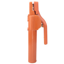 Porte-électrode de soudage haute conductivité, conception américaine, grand format 300 A, connexion de câble améliorée, poignée isolée
