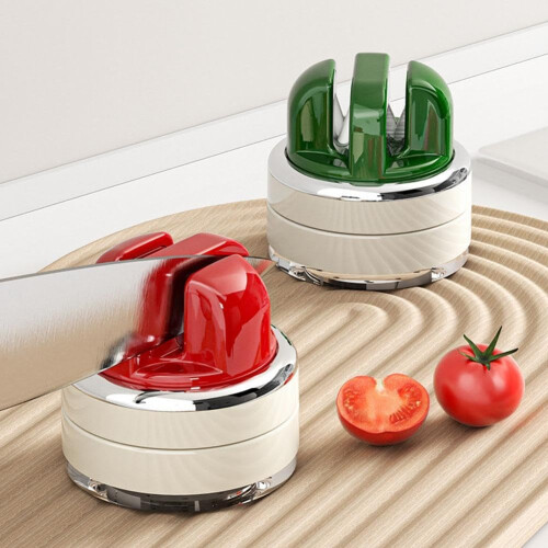 Kitchen Knife Sharpener with Suction Multi Angle Ball Stone Tool for Scissors 2