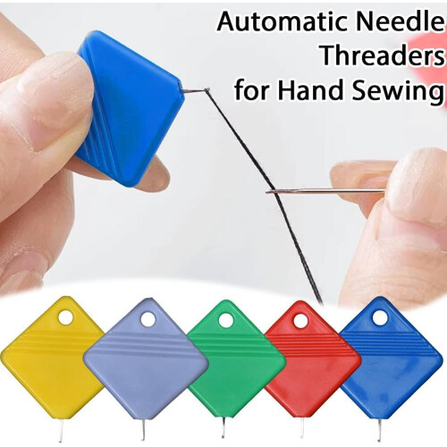 Automatic Needle Threaders for Sewing 5PCS Square Helper Tool Machine Hand 1