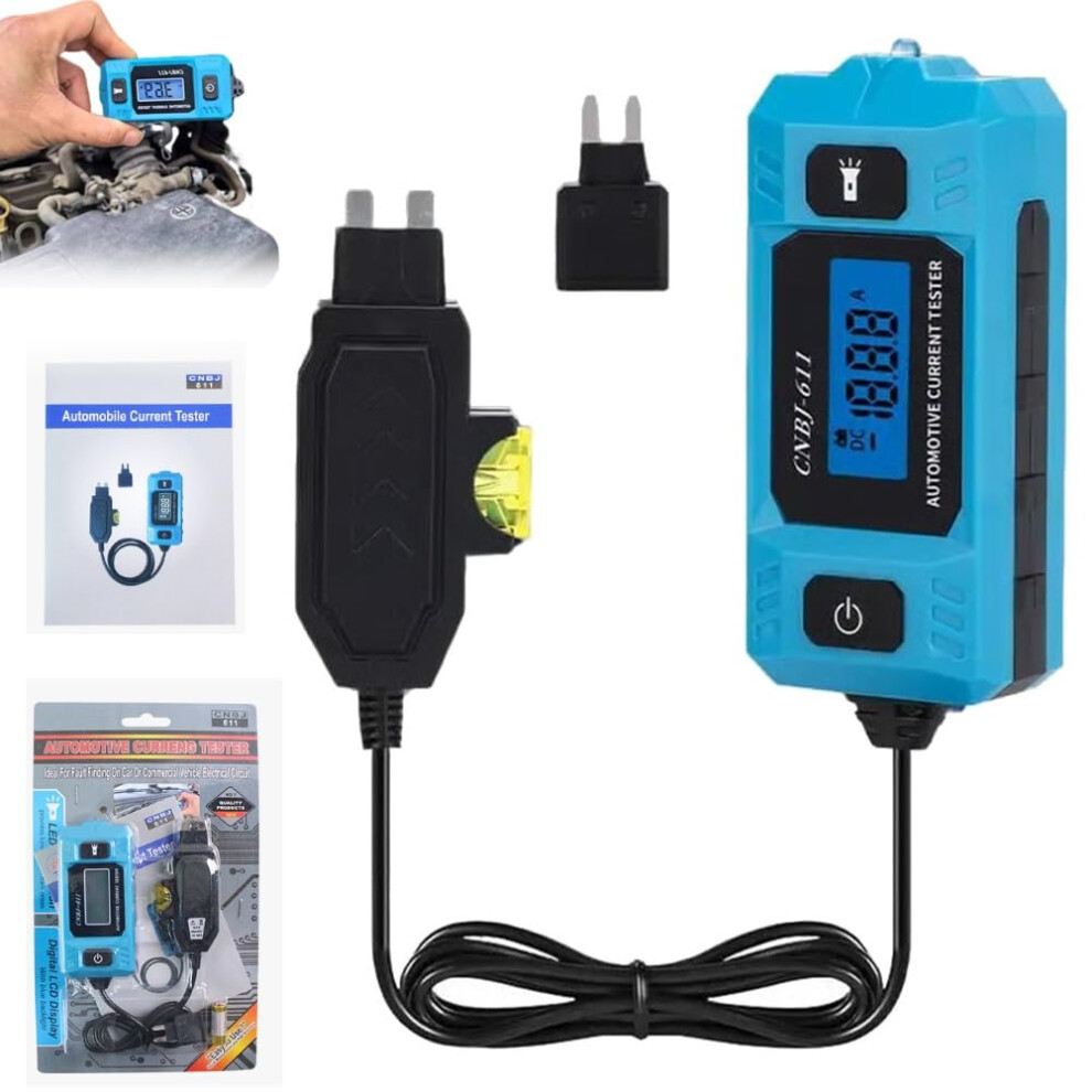 Automotive Circuit Fault Probe Tester 20A 48V Car Relay Fuse Blade Checker 3233222882230