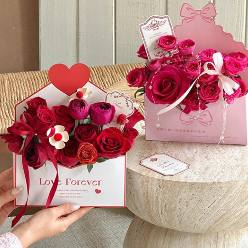 10 Κουτιά δώρων Valentines σε φάκελο, για γάμους και πάρτι 2
