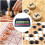 Digital schacktimerklocka Multiläge Minne Stötsäker för Go International-spel 6