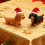 2025 Στολίδια χριστουγεννιάτικου δέντρου felt dachshund, για γυναίκες και σπίτι 3