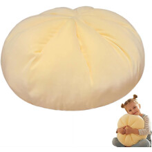 Bola antiestresse gigante em formato de bolinho, 45 cm, com glitter, para alívio da ansiedade.