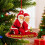 Στολίδια χριστουγεννιάτικου δέντρου Santa, ακρυλικά για πάρτι και οικογένεια 4
