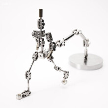 Kit de Armadura para Animação Stop Motion com Enrolador de Rigging e Trilhos Verticais e Horizontais
